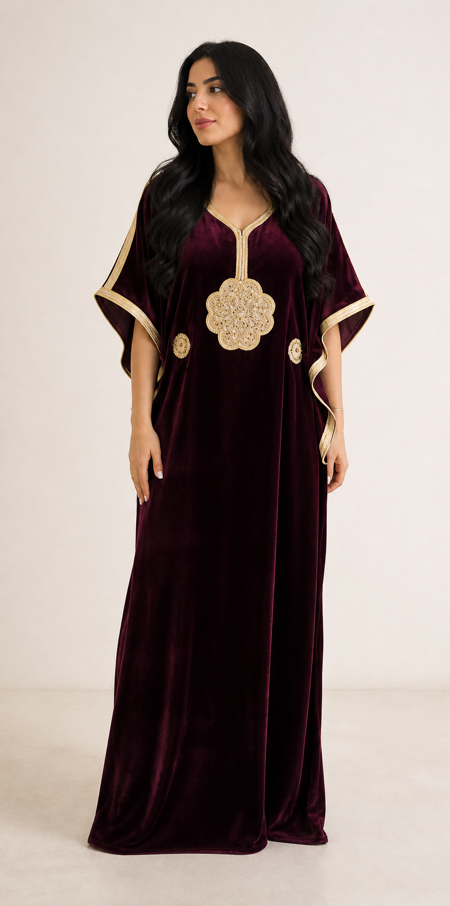 Batwing Velvet Gandora