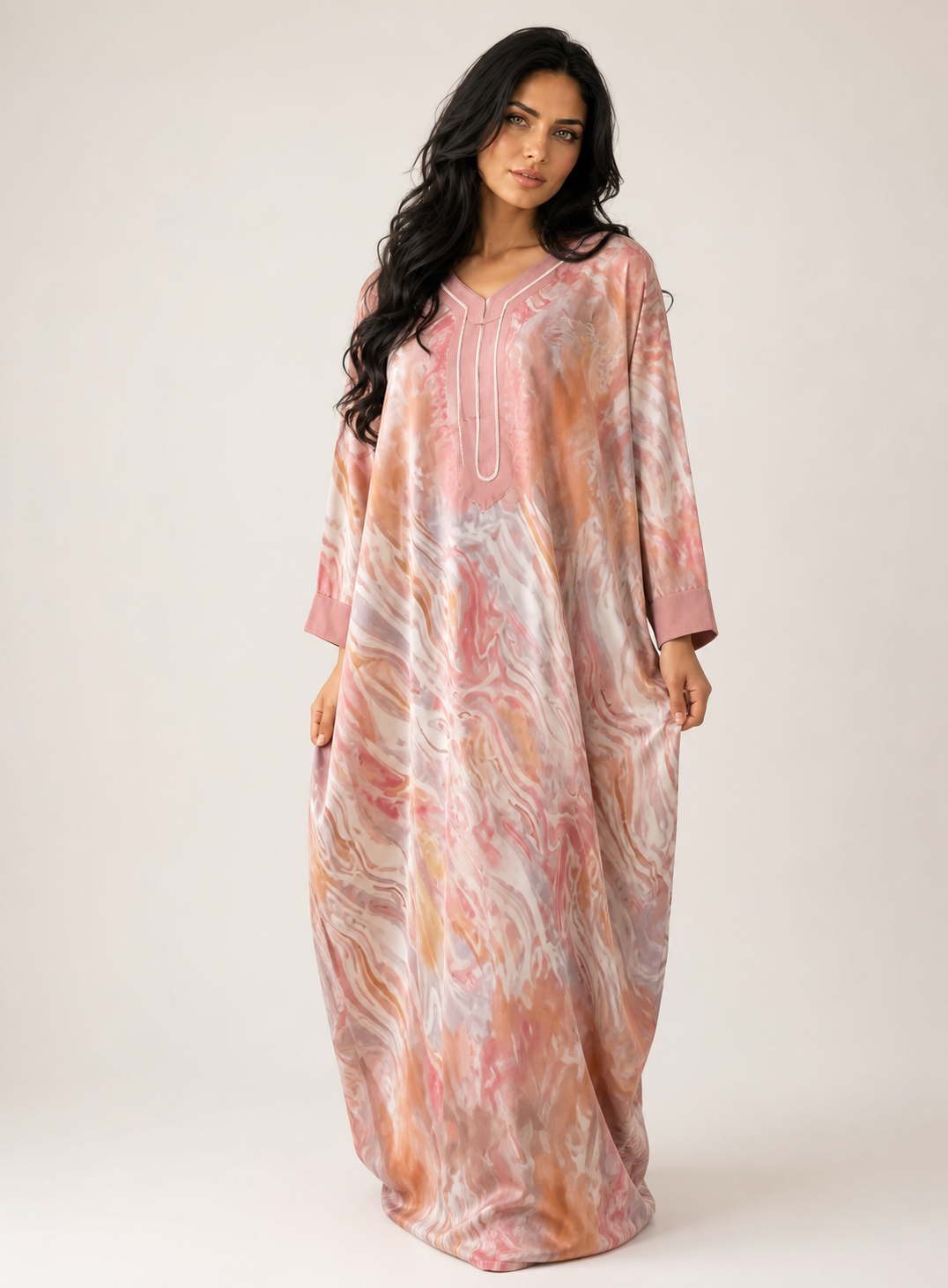 Swirl Batwing Kaftan