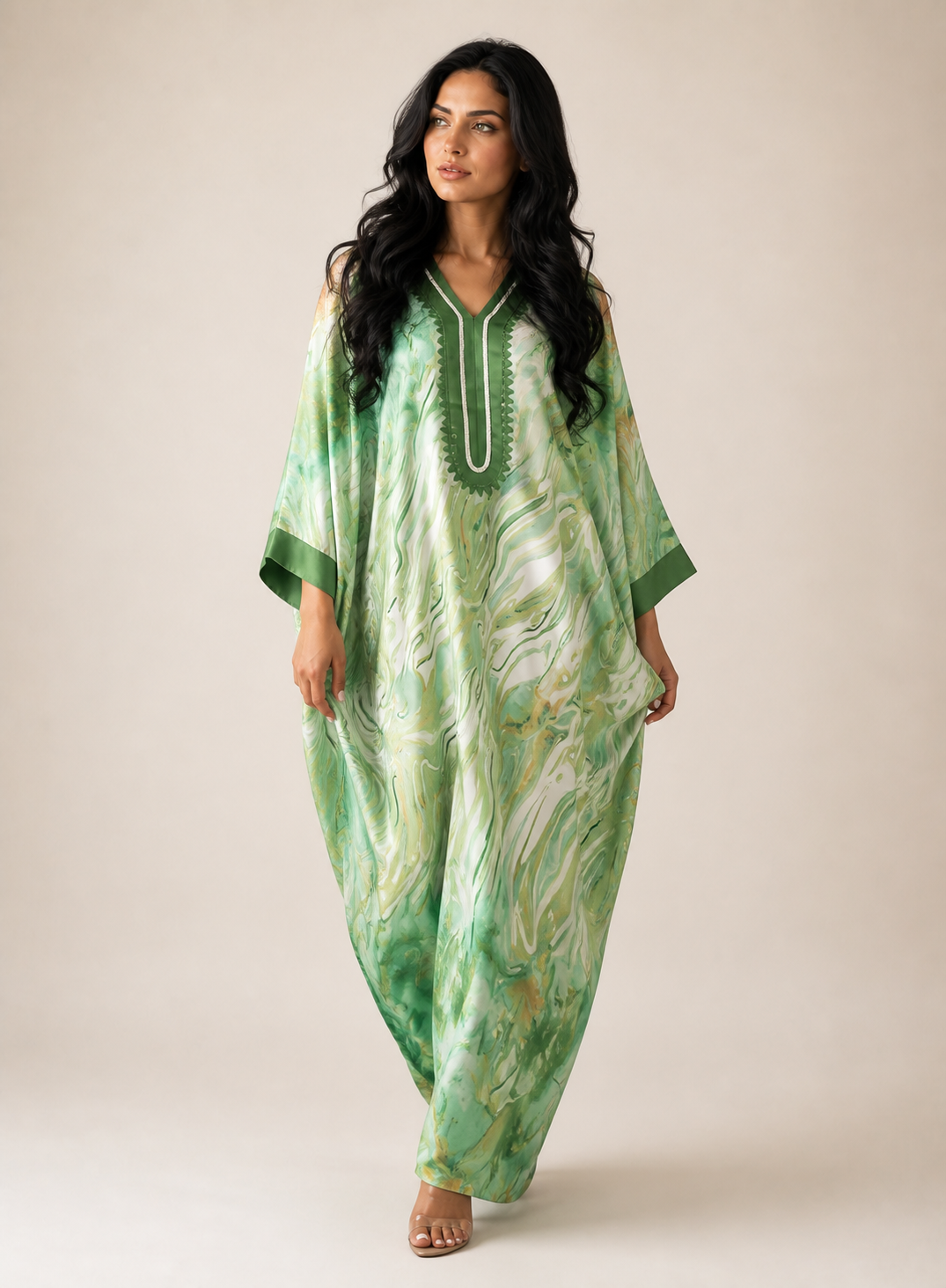 Swirl Batwing Kaftan
