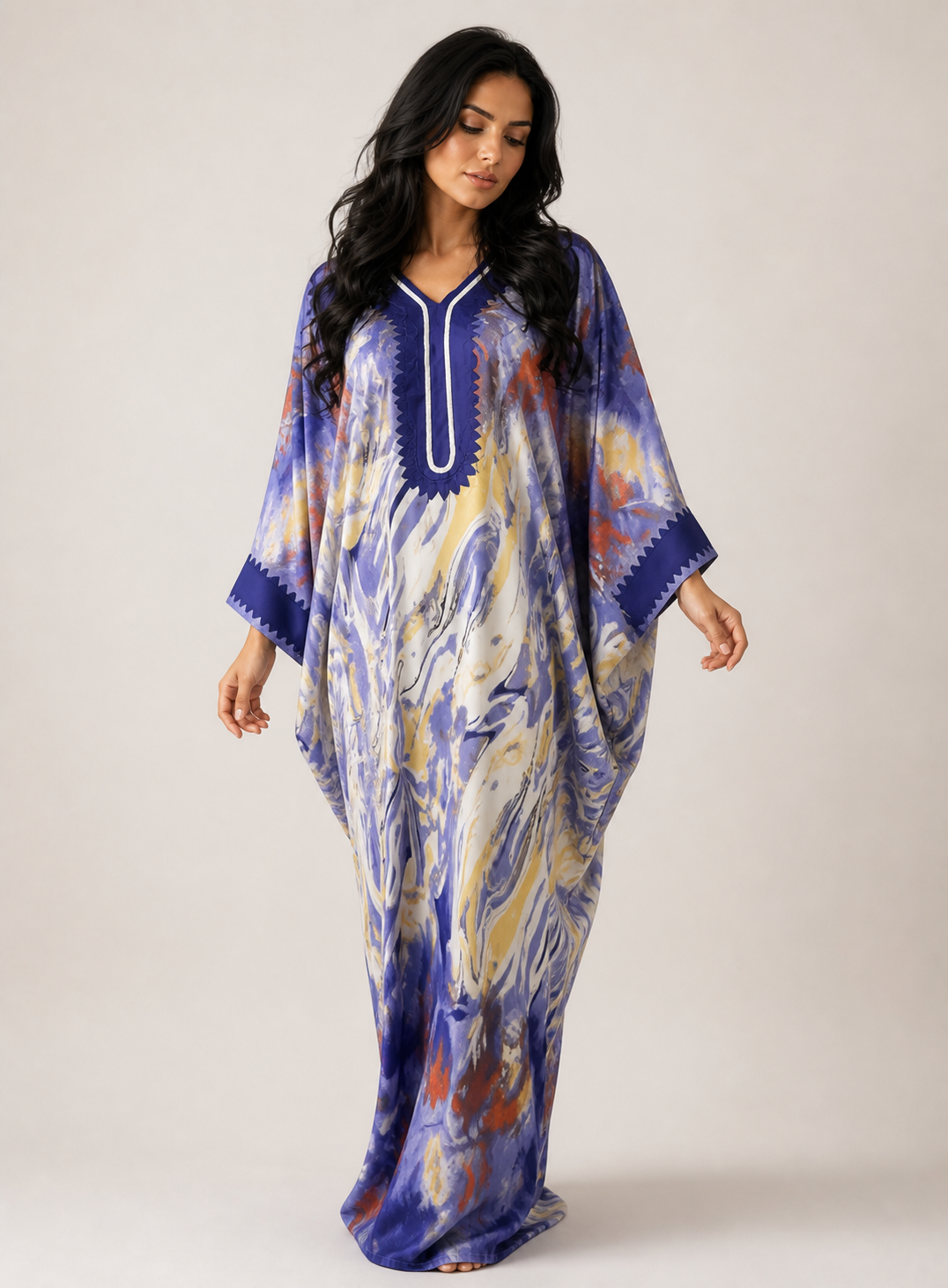 Swirl Batwing Kaftan