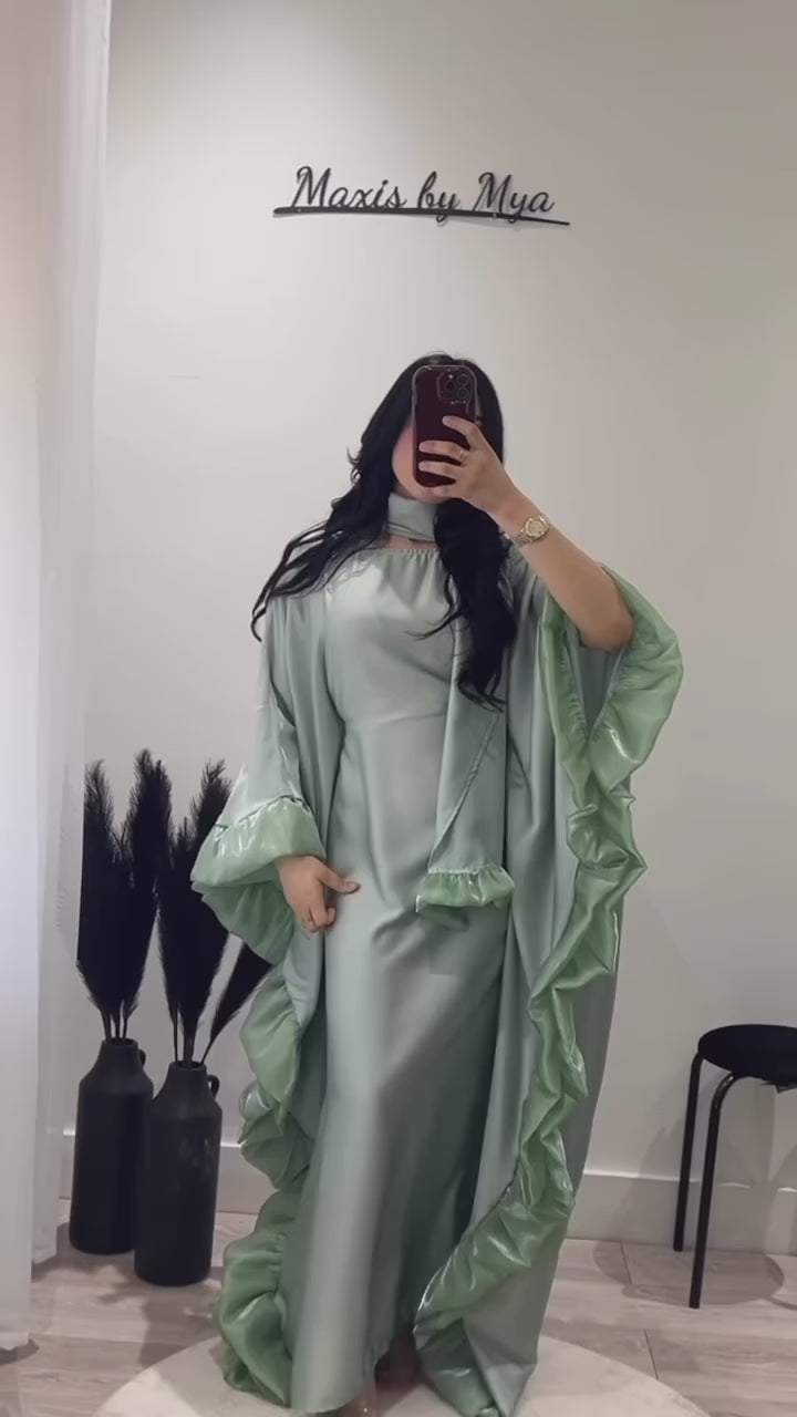 Stow-shopper Ruffle Kaftan