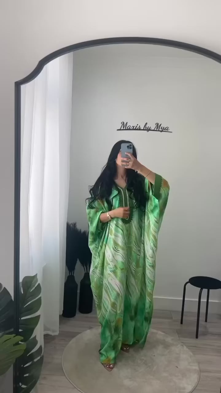 Swirl Batwing Kaftan