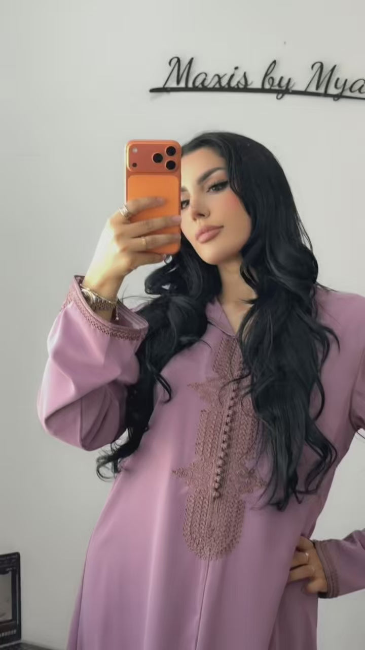 Mauve Jellaba