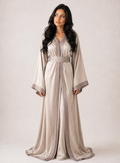 Organza Champagne Classic Kaftan