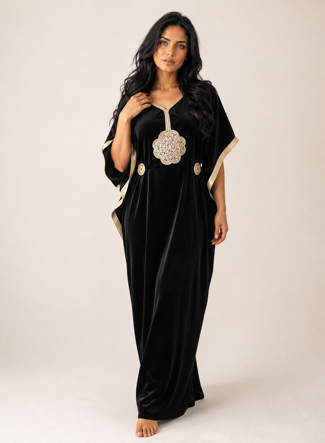 Batwing Velvet Gandora